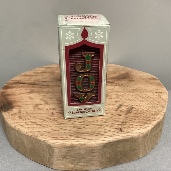 🔴 Vintage & New, Never Lit - Jasco Christmas Joy / Bell Candle - Christmas - Picture 2 of 14